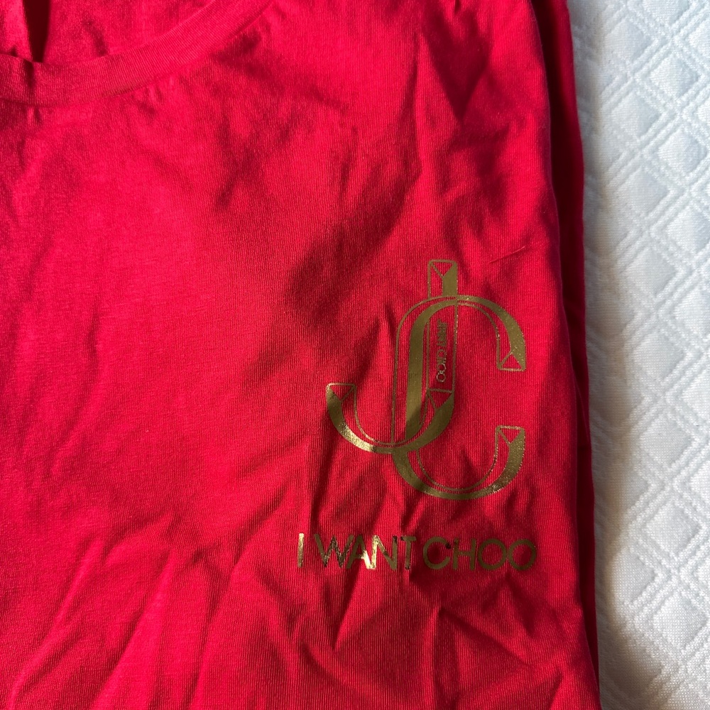 New Authentic Jimmy choo t shirt Size XL - Picture 2 of 4